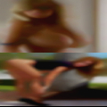 Lady swinging tits