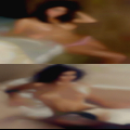 Public watching woman